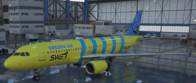 create a high quality livery for msfs 2020 and 24