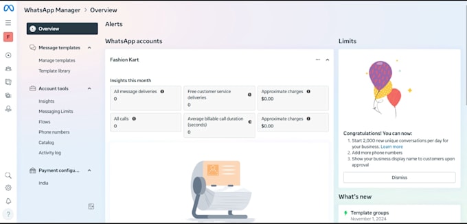 setup verified whatsapp business manager  whatsapp API