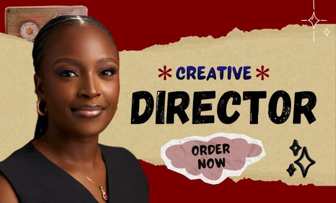 be your creative director and brand designer