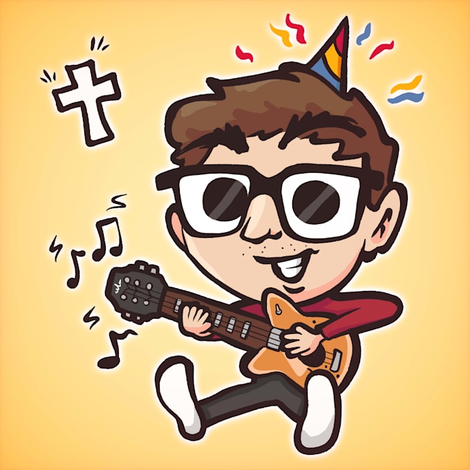 draw you in a cartoon style