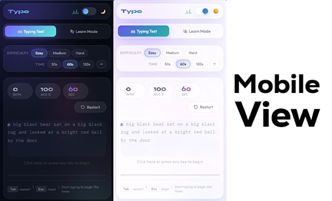 design a modern and responsive website