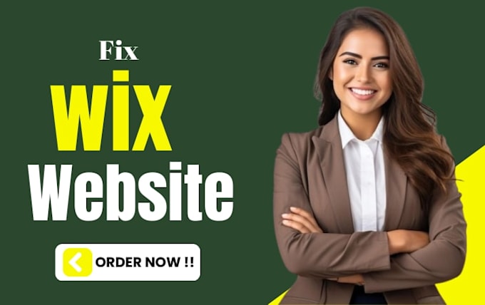 fix wix website bugs, layout responsive issues or wix studio errors