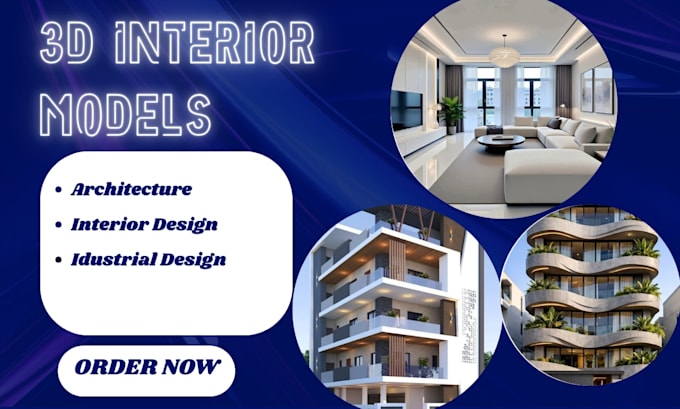 do interior design, 3d rendering architecture, exterior rendering