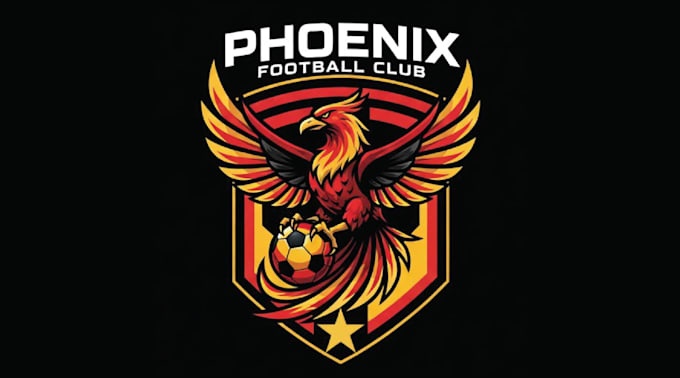 design high quality phoenix bird logo with free source file