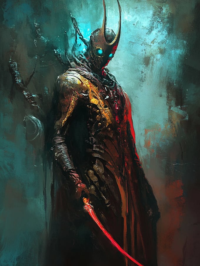do horror character design