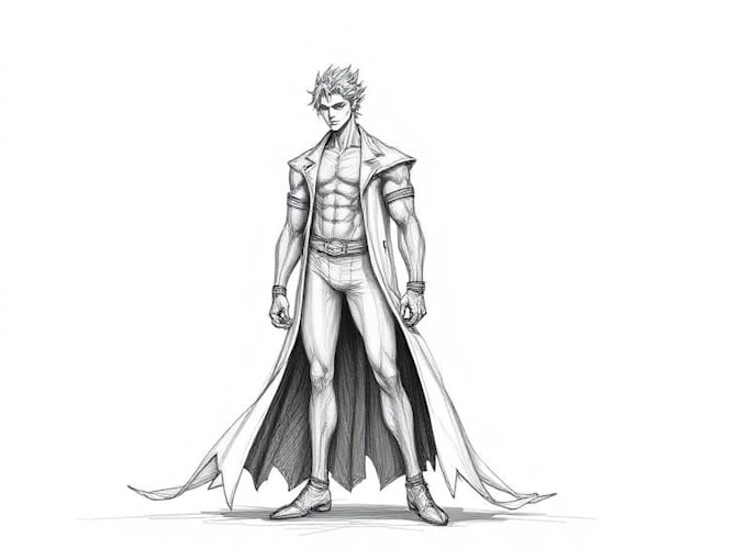 draw black and white sketch