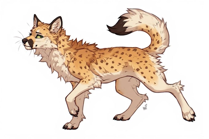 design unique furry oc illustrations in high quality