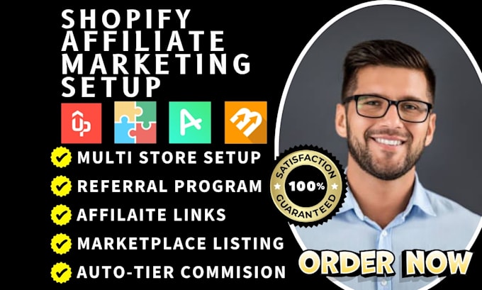setup shopify affiliate program bixgrow awin uppromote goaffpro refferly simple