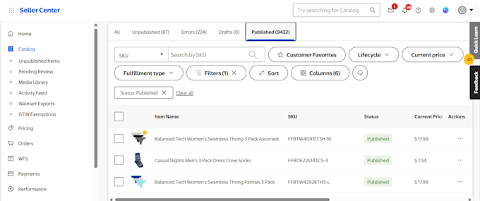 manage walmart store, walmart listing, wfs setup walmart PPC