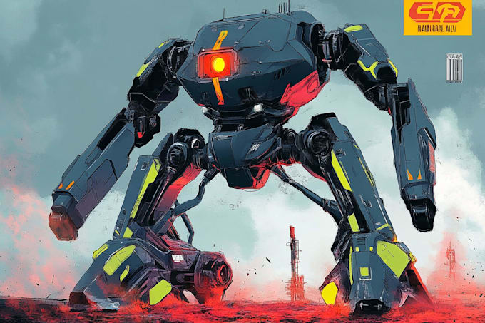 do mecha robot gundam illustrations