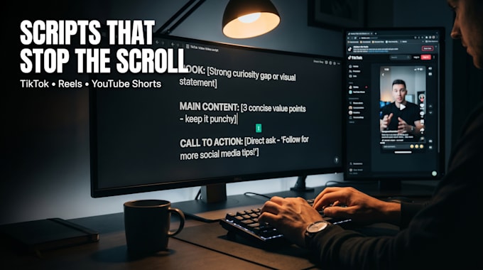 create viral tiktok scripts captions hashtags content ideas