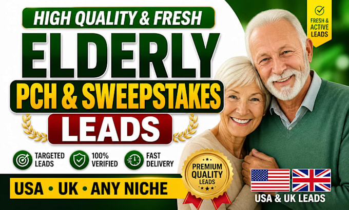 provide you a verify usa sweepstaks leads