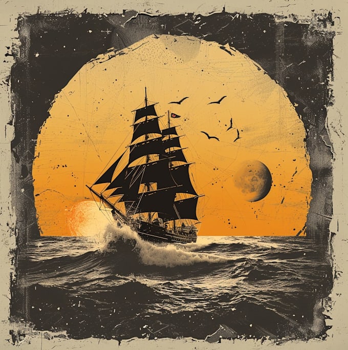 do custom illustration t shirt design