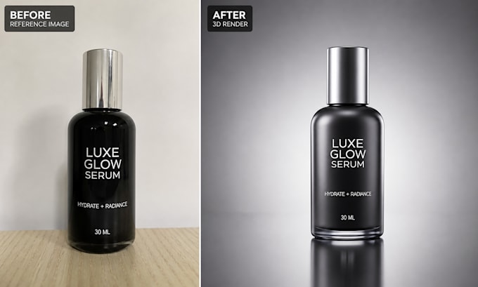 create realistic 3d product rendering for amazon listing and shopify store