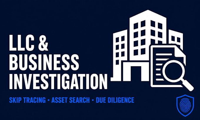 do llc skip tracing for business asset