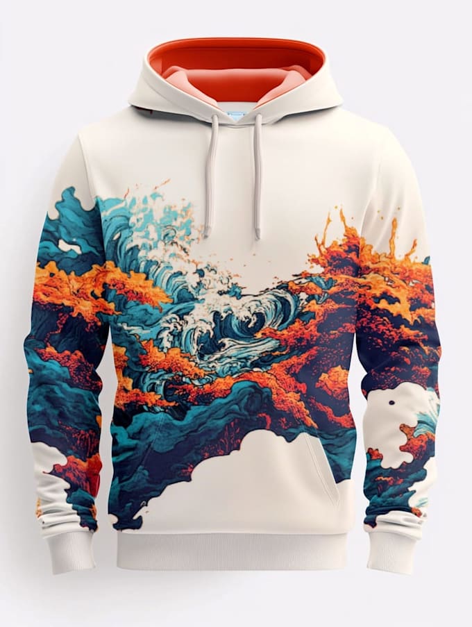 do custom hoodie design or clothing design