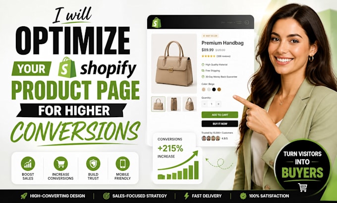 optimize your shopify product page for higher conversions