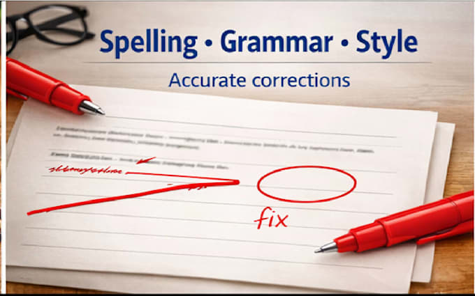 proofreading and improve your french text professionally