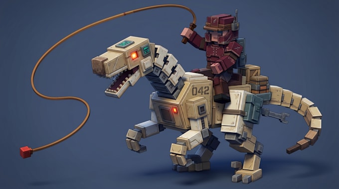 create custom blockbench 3d models, textures and animations for minecraft