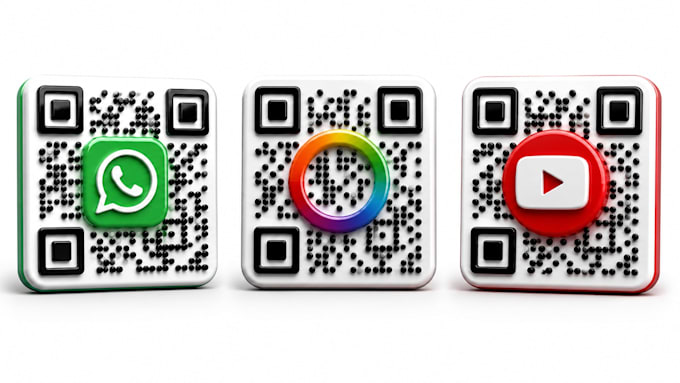 make modern qr code with logo for your business in 24 hours