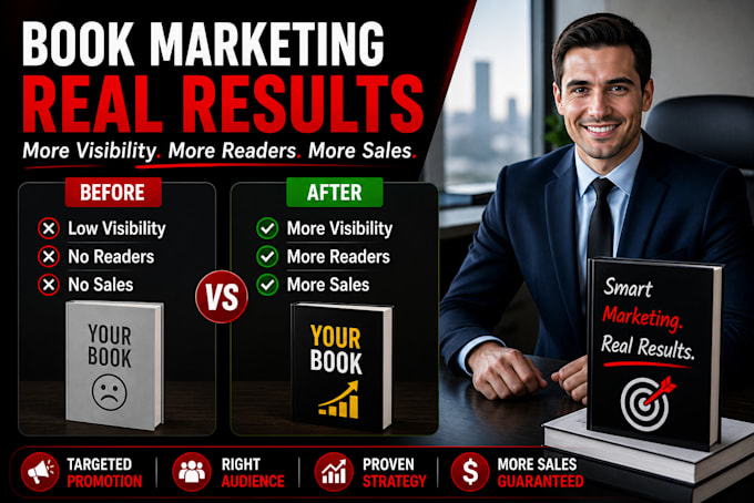 promote your book to increase visibility, readers and sales