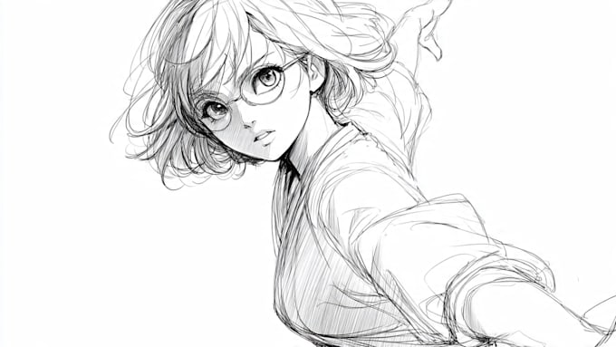 sketch you anime sketch art