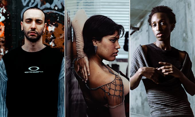 do cinematic color grading and portrait retouching