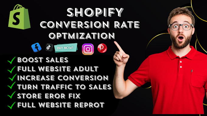 do shopify conversion rate optimization cro to increase sales and revenue