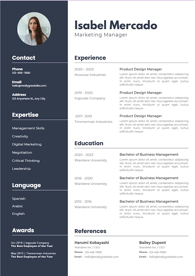 write, edit, and format your professional CV and resume
