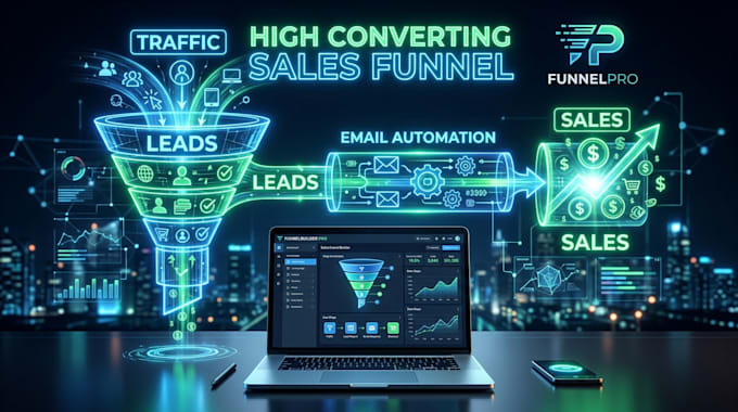 build high converting systeme io funnel and automation system