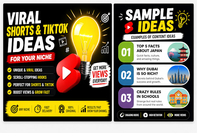 create youtube shorts ideas and hooks
