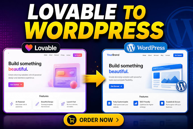 migrate lovable to wordpress clone, convert lovable ai website lovable to wix