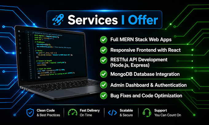 build a responsive mern stack web application