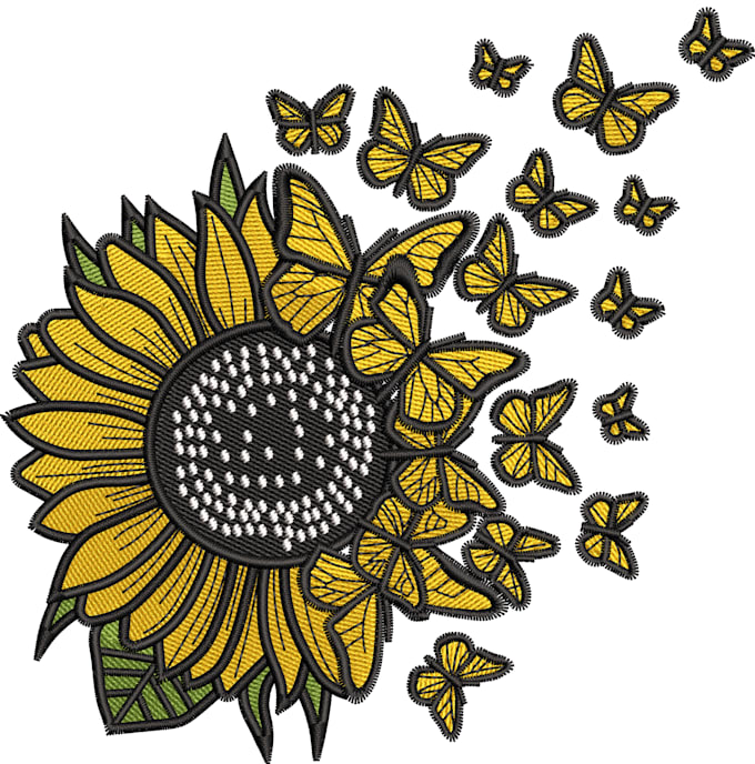 do professional embroidery digitizing dst pes logo