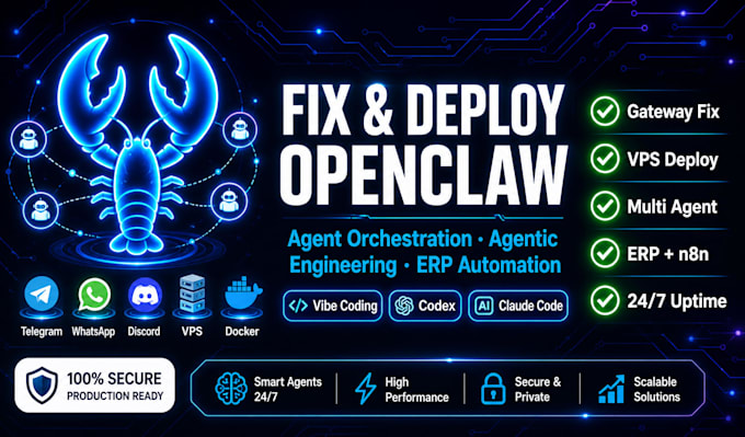 fix deploy openclaw agentic engineering vibecoding agent orchestras erp codex