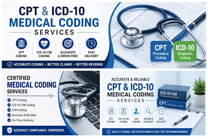 provide cpt and icd 10 coding services accurately
