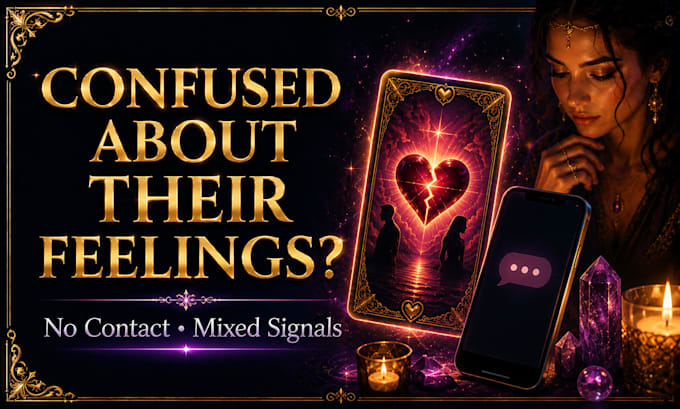 give you a detailed love tarot reading with clear answers