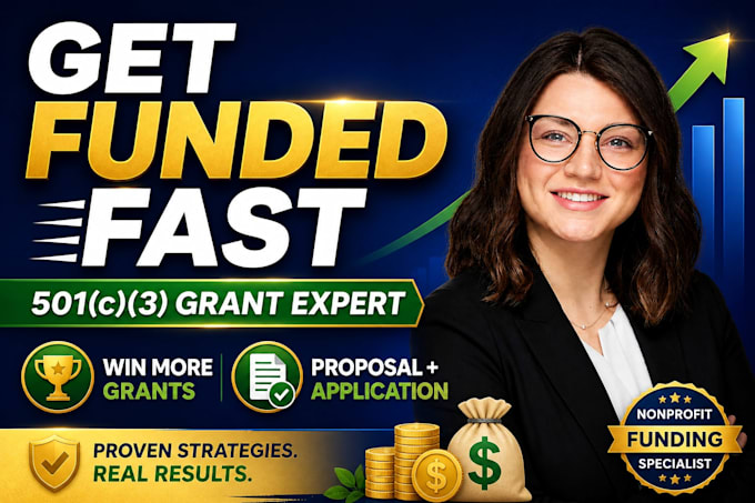 write 501c3 grant proposal and funding application