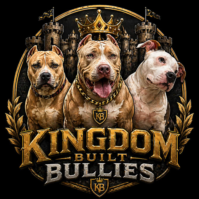 do breeding banner, logo, and merch designs