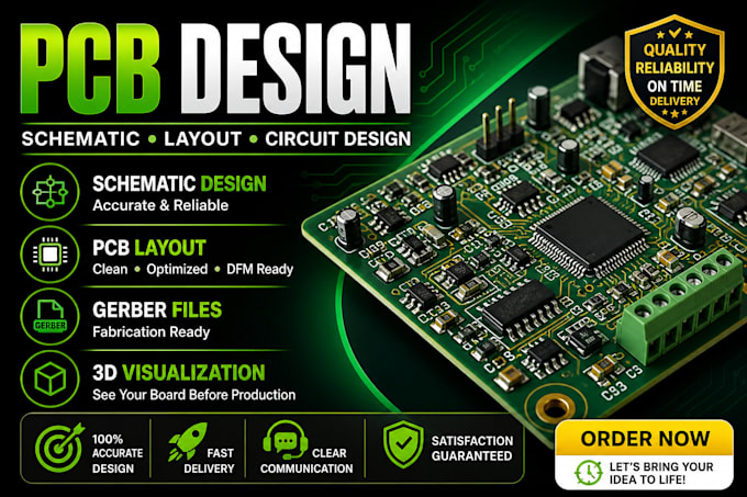 do circuit schematic pcb design pcb layout schematic design circuit design