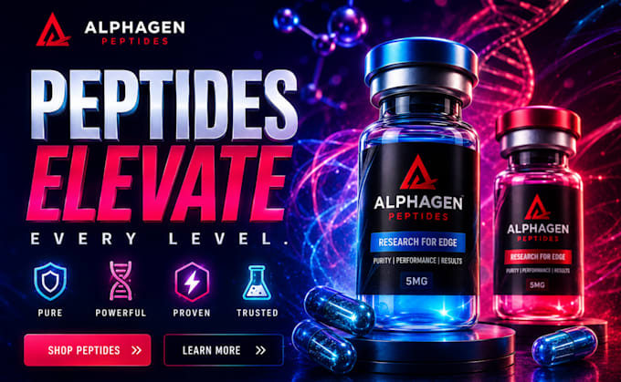 build biotech website peptide website sarms peptide research peptide store