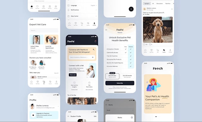 Do figma design, mobile app ui design, saas dashboard, web app, admin ...
