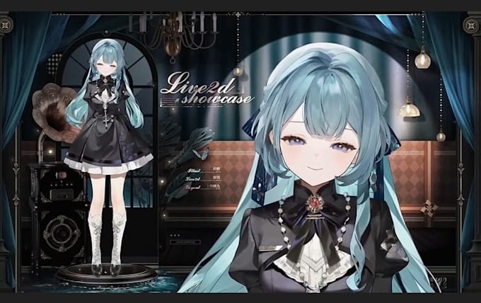 design and rig live2d vtuber model, anime vtuber model, vtuber rigging, vtuber