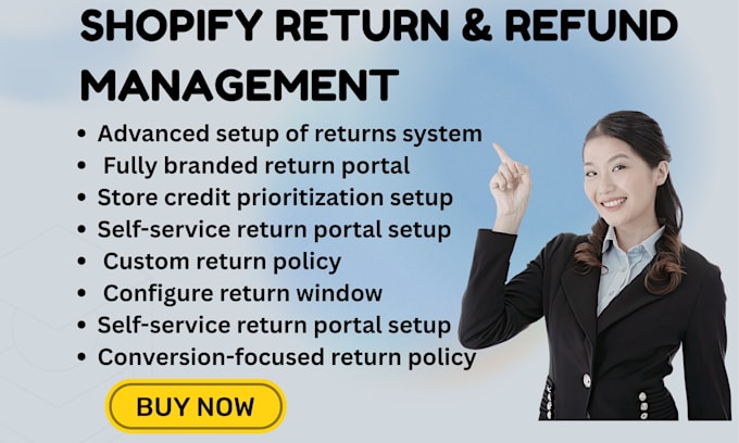 setup shopify return and refund returngo aftership loop synctrack return prime