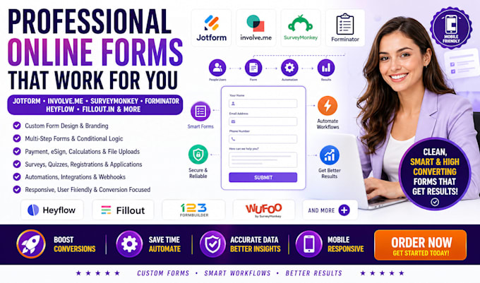 build jotform involve me surveymonkey heyflow fill out online forms integration