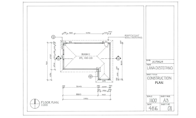 make architectural drawing in autocad and revit