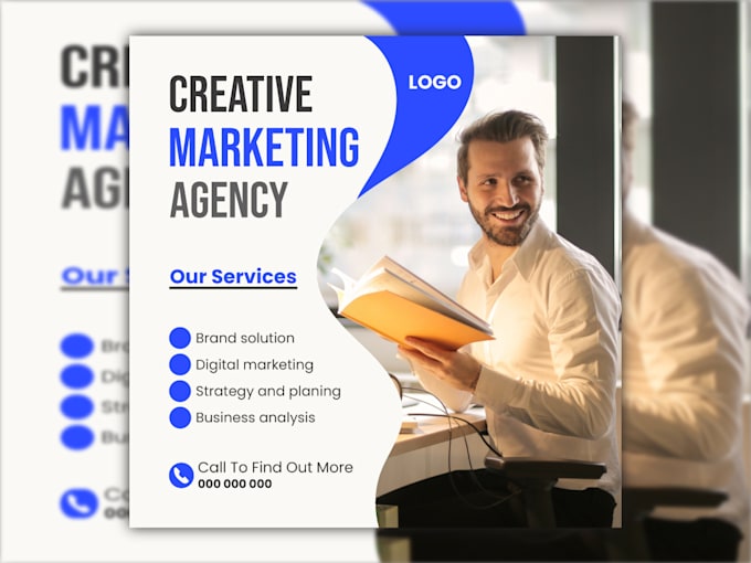 design high converting social media posts for agency