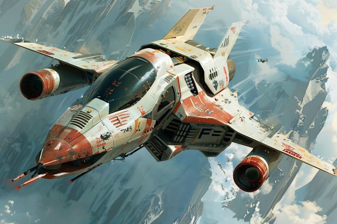 do sci fi spaceship design