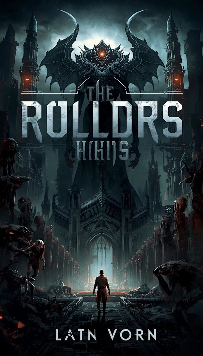 design fantasy, sci fi, horror and dystopian book cover art