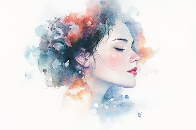 do a watercolor illustration